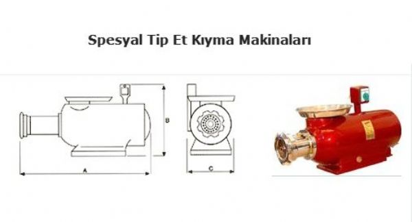 Spesyal Tip Et Kyma Makineleri