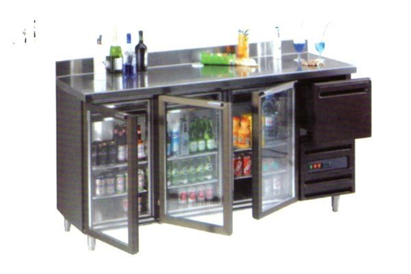 Cam Kapakl Bar Buzdolab